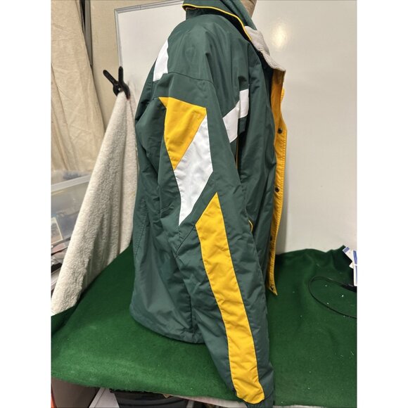 Columbia Oregan Ducks Full Zip Removable Inner Fleece Jacket Green Men’s Lg - Picture 6 of 16